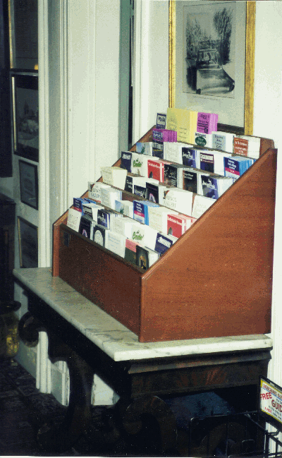 brochure rack